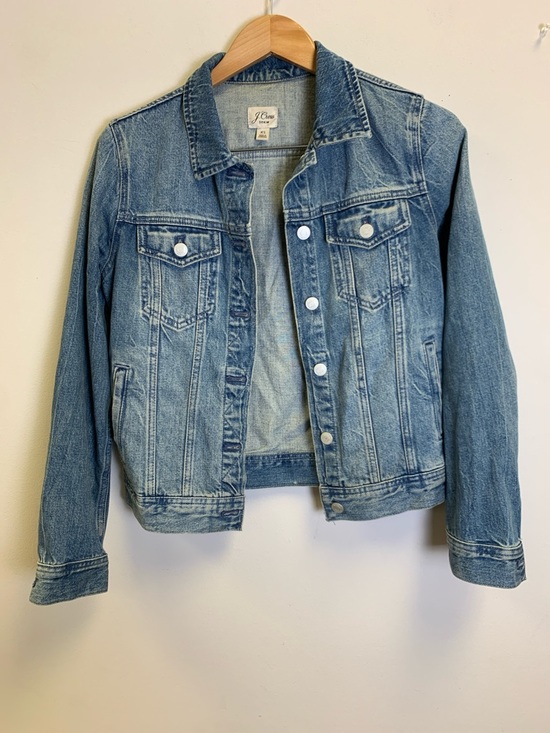 J. Crew Jackets & Blazers - J. Crew Light Blue Denim Jean Jacket